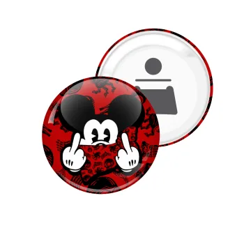 Mickey the fingers, Μαγνητάκι και ανοιχτήρι μπύρας στρογγυλό διάστασης 5,9cm