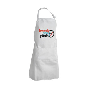 Twenty one pilots, Adult Chef Apron (with sliders and 2 pockets)