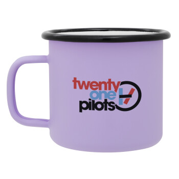Twenty one pilots, Κούπα Μεταλλική εμαγιέ ΜΑΤ Light Pastel Purple 360ml