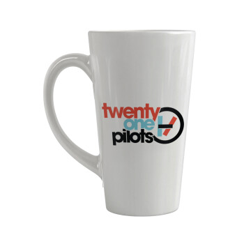 Twenty one pilots, Κούπα κωνική Latte Μεγάλη, κεραμική, 450ml