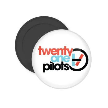 Twenty one pilots, Μαγνητάκι ψυγείου στρογγυλό διάστασης 5cm