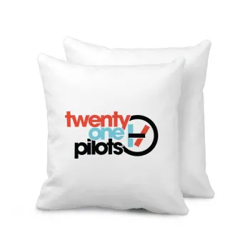 Twenty one pilots, Μαξιλάρι καναπέ 40x40cm περιέχεται το  γέμισμα