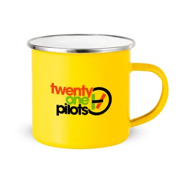 Twenty one pilots, Yellow Enamel Metallic Cup 360ml