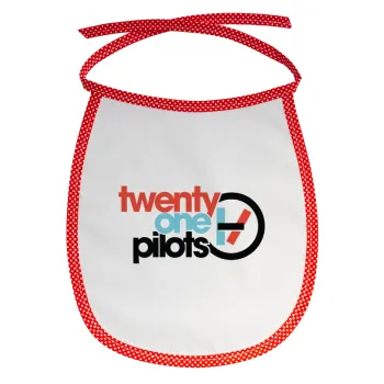 Twenty one pilots, Σαλιάρα μωρού αλέκιαστη με κορδόνι Κόκκινη