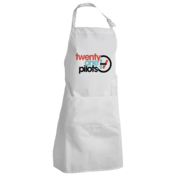 Twenty one pilots, Adult Chef Apron (with sliders and 2 pockets)