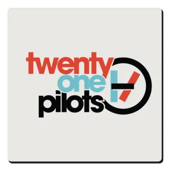 Twenty one pilots, Τετράγωνο μαγνητάκι ξύλινο 6x6cm