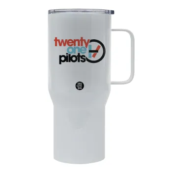 Twenty one pilots, Tumbler με καπάκι, διπλού τοιχώματος (θερμό) 750L