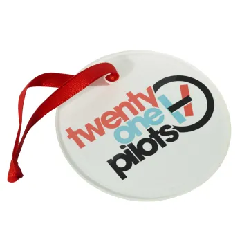 Twenty one pilots, Christmas ornament glass 9cm