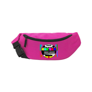 No signal, Unisex waist bag (banana) in PINK color with 2 pockets
