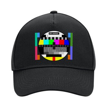 No signal, Adult Ultimate Hat BLACK, (100% COTTON DRILL, ADULT, UNISEX, ONE SIZE)
