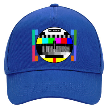 No signal, Ultimate Adult Hat BLUE, (100% COTTON DRILL, ADULT, UNISEX, ONE SIZE)