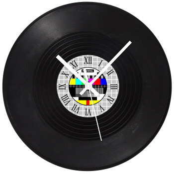No signal, Ρολόι τοίχου Βινύλιο (30cm)