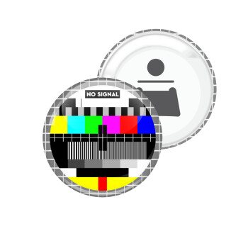 No signal, Μαγνητάκι και ανοιχτήρι μπύρας στρογγυλό διάστασης 5,9cm