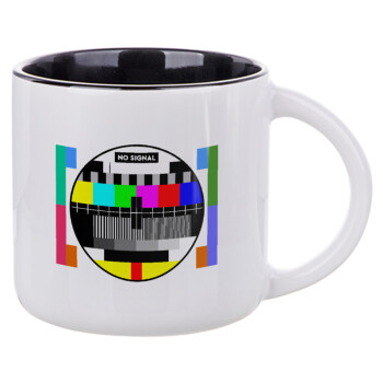 No signal, Κούπα κεραμική 400ml Λευκή/Μαύρη