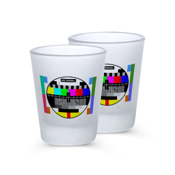 No signal, Σφηνοπότηρα γυάλινα 45ml του πάγου (2 τεμάχια)