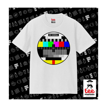 No signal, Κλασικό T-Shirt, διπλής ραφής, χωρίς πλευρικές ραφές ΛΕΥΚΟ από 100% βαμβάκι. Vegan & OEKO-TEX πιστοποιημένο.