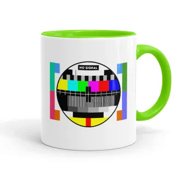 No signal, Κούπα χρωματιστή βεραμάν, κεραμική, 330ml