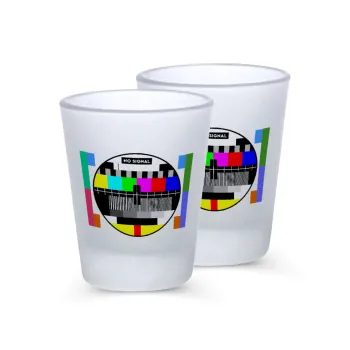 No signal, Σφηνοπότηρα γυάλινα 45ml του πάγου (2 τεμάχια)