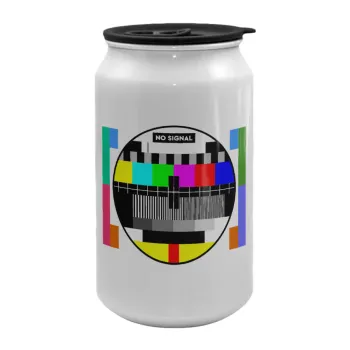 No signal, Κούπα ταξιδιού μεταλλική με καπάκι (tin-can) 500ml