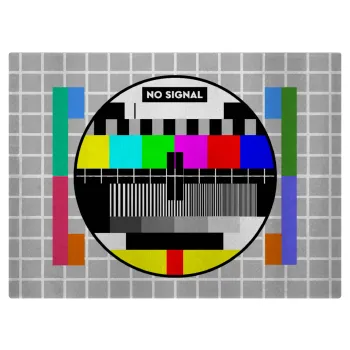 No signal, Επιφάνεια κοπής γυάλινη (38x28cm)