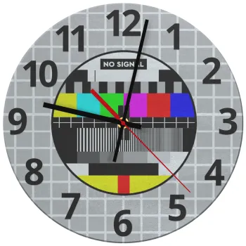 No signal, Ρολόι τοίχου γυάλινο (30cm)