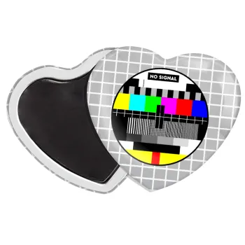 No signal, Μαγνητάκι καρδιά (57x52mm)