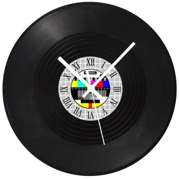 No signal, Ρολόι τοίχου Βινύλιο (30cm)