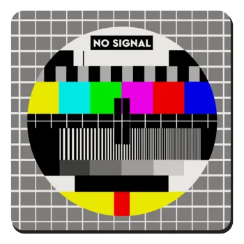 No signal, Τετράγωνο μαγνητάκι ξύλινο 9x9cm