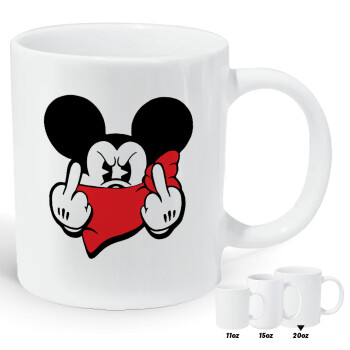 Mickey fuck off, Κούπα Giga, κεραμική, 590ml