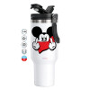 Mega Stainless steel Tumbler with lid, double wall 1,2L