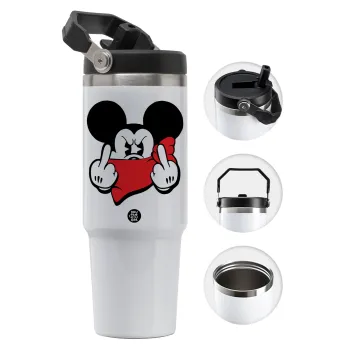 Mickey fuck off, Θερμός Ανοξείδωτο 30oz με χερούλι