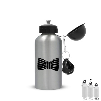 Bow tie, Metallic water jug, Silver, aluminum 500ml