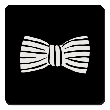 Bow tie, Τετράγωνο μαγνητάκι ξύλινο 9x9cm