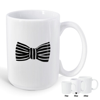 Bow tie, Κούπα Mega, κεραμική, 450ml