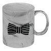 Mug ceramic marble style, 330ml