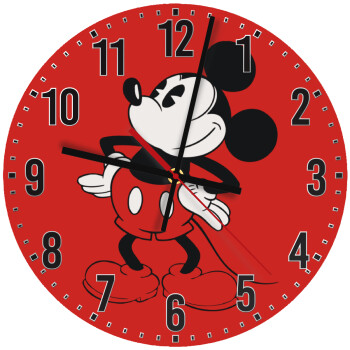 Mickey Classic, Ρολόι τοίχου ξύλινο (30cm)