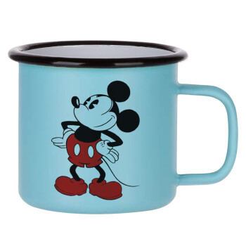 Mickey Classic, Κούπα Μεταλλική εμαγιέ ΜΑΤ σιέλ 360ml