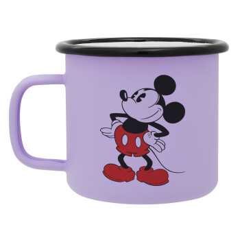Mickey Classic, Κούπα Μεταλλική εμαγιέ ΜΑΤ Light Pastel Purple 360ml