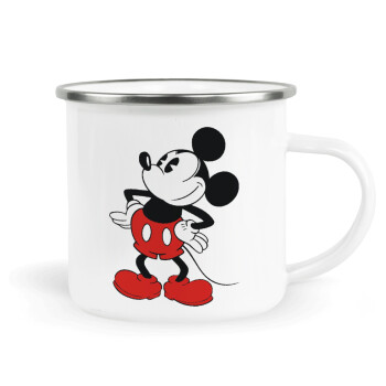 Mickey Classic, Κούπα Μεταλλική εμαγιέ λευκη 360ml