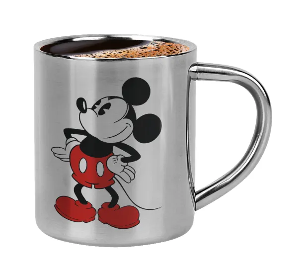 Mickey Classic — Double-wall metal cup for espresso (220ml)