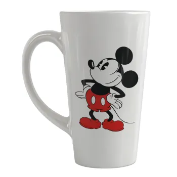Mickey Classic, Κούπα κωνική Latte Μεγάλη, κεραμική, 450ml