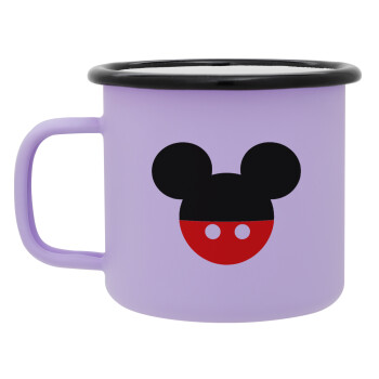 Mickey head, Κούπα Μεταλλική εμαγιέ ΜΑΤ Light Pastel Purple 360ml