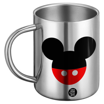 Mickey head, BIG Mug Stainless steel double wall (450ml)