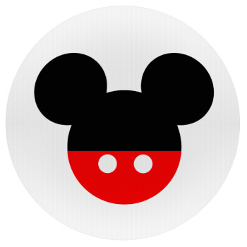 Mickey head, Mousepad Round 20cm