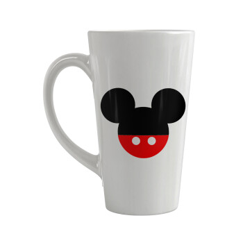 Mickey head, Κούπα κωνική Latte Μεγάλη, κεραμική, 450ml