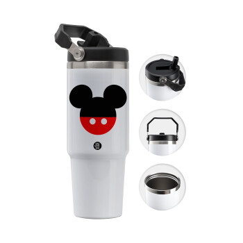 Mickey head, Θερμός Ανοξείδωτο 30oz με χερούλι