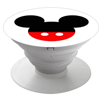 Mickey head, Phone Holders Stand  White Hand-held Mobile Phone Holder