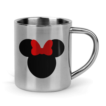 Minnie head, Mug Stainless steel double wall 300ml