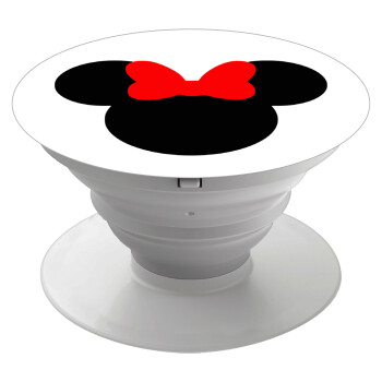 Minnie head, Phone Holders Stand  White Hand-held Mobile Phone Holder