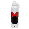 1L Stainless Steel Thermal Bottle with Phone Holder & Double Wall Insulation